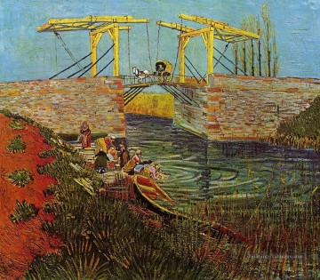 Le pont Langlois à Arles 3 Vincent van Gogh Peinture à l'huile